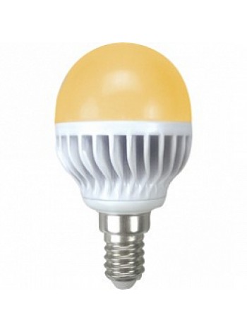 Лампа светодиодная 7Вт E14 G45 матовая 220В шар Premium золото K4LG70ELC ECOLA