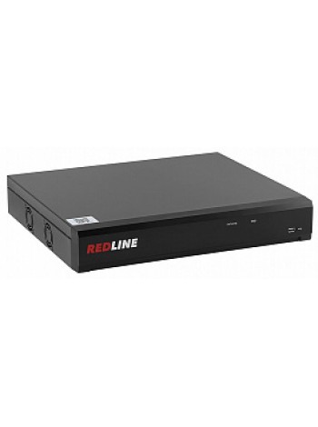 Видеорегистратор 16-канальный Сетевой RedLine 12Мп 4 HDD SATA до 10 Тб RL-NVR16C-4H
