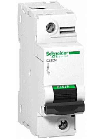 Автоматический выключатель модульный Schneider Electric С120N 1п 80А C 10кA AC (перемен.) (A9N18357)