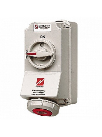 Розетка 16/400/4 настенная DUO 5600A IP67 Mennekes