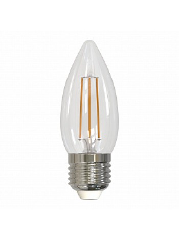 Лампа светодиодная 5Вт E14 C35 3000К 450Лм прозрачная 200-250В свеча Air DIM UL-00002860 Uniel