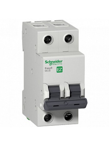 Автоматический выключатель модульный Schneider Electric EASY9 2п 63А C 4,5кA AC (перемен.) (EZ9F34263)