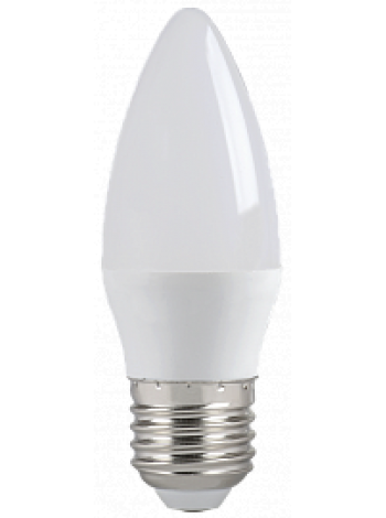 Лампа светодиодная 5,0Вт Е27 C35 4000K 450Лм матовая 220В Свеча ECO LLE-C35-5-230-40-E27 ИЭК