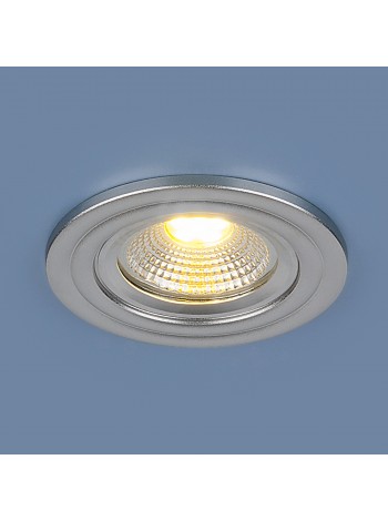 Встраиваемый потолочный LED светильник 9902 LED 3W COB SL серебро Elektrostandard