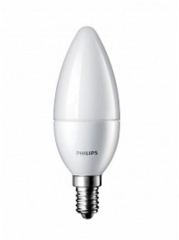 Лампа светодиодная 6,5Вт E14 B35 2700К 620Лм матовая 220В свеча ESSLEDCandle 929001886507 Philips