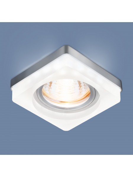Встраиваемый потолочный светильник с LED подсветкой 2207 MR16 MT матовый Elektrostandard
