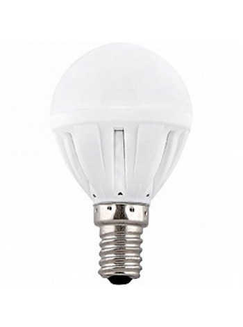 Лампа светодиодная 5Вт E14 G45 4000К матовая 220В шар Light TF4V50ELC ECOLA