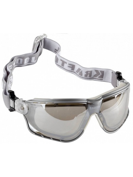 Очки, защитные с непрямой вентиляцией для маленького размера лица, поликарбонатная линза KRAFTOOL EXPERT 11009