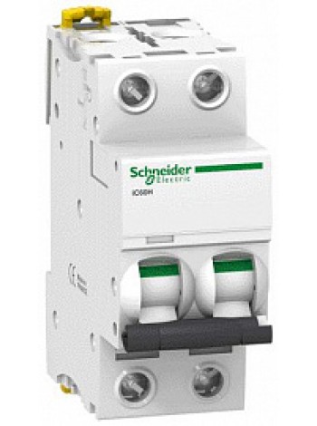 Автоматический выключатель модульный Schneider Electric iC60H 2п 0,5А D 10кA (A9F85270)
