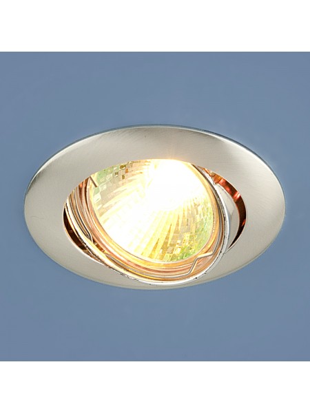 Точечный светильник 104S MR16 SS сатин серебро Elektrostandard