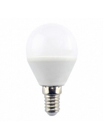 Лампа светодиодная 8Вт E14 G45 4000К матовая 220В шар Premium K4QV80ELC ECOLA