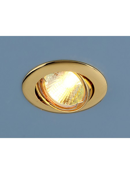 Точечный светильник 104S MR16 GD золото Elektrostandard