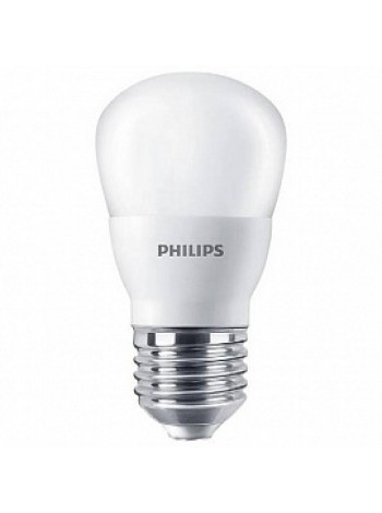 Лампа светодиодная 4Вт E27 P45 3000К 350Лм матовая 230В шар 871869648490600 Philips