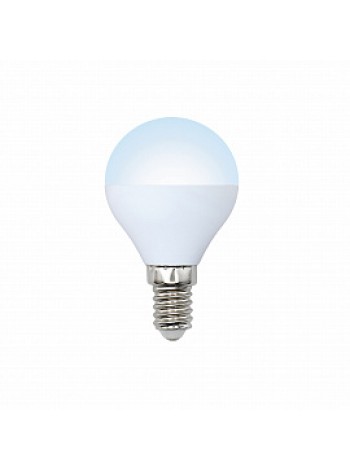 Лампа светодиодная 6Вт E14 G45 4000К 450Лм матовая 200-250В шар Optima ( LED-G45-6W/NW/E14/FR/O ) 10215 Uniel
