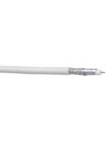 Кабель коаксиальный RG11, 75 Ом, FPE, ПВХ, бел. (305м) (CC1-R1F1-111) ITK