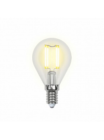 Лампа светодиодная 5Вт E14 G45 4000К 450Лм прозрачная 200-250В шар Air DIM ( LED-G45-5W/NW/E14/CL/DIM GLA01TR ) UL-00002870 Uniel