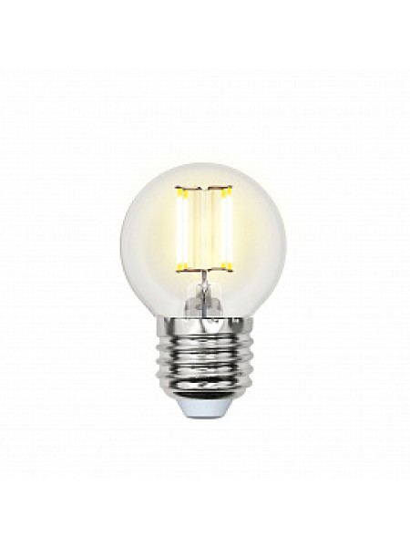 Лампа светодиодная 5Вт E27 G45 4000К 450Лм прозрачная 200-250В шар Air DIM ( LED-G45-5W/NW/E27/CL/DIM GLA01TR ) UL-00002871 Uniel