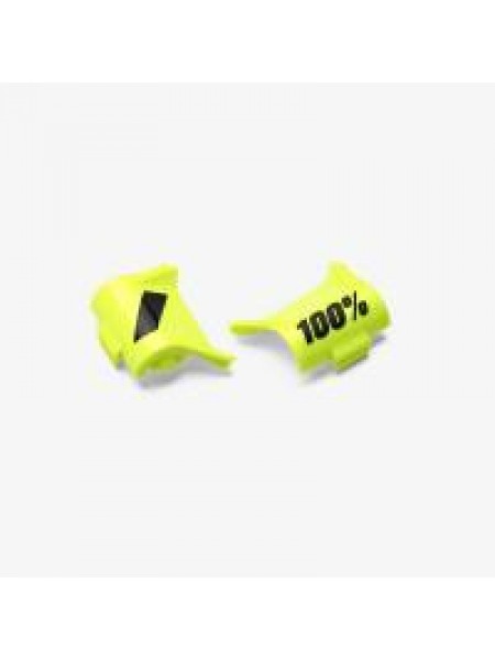 Крышки перемотки 100% Forecast Canister Cover Kit Pair Fluo Yellow/Black (51124-004-02)
