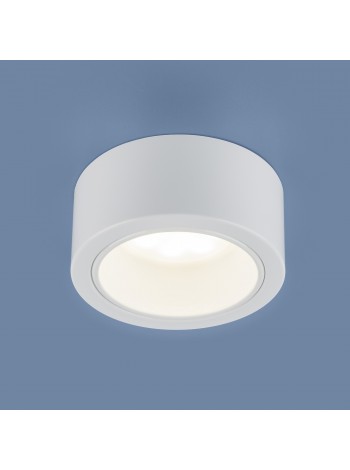 Накладной точечный светильник 1070 GX53 WH белый  Elektrostandard