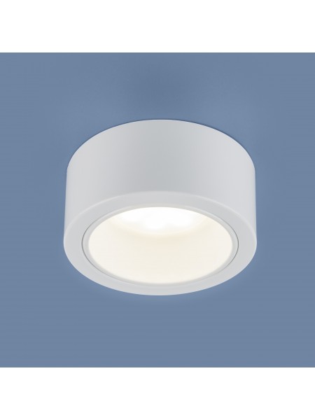 Накладной точечный светильник 1070 GX53 WH белый  Elektrostandard