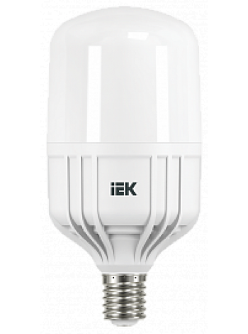 Лампа светодиодная 30Вт E27 T112 6500К 2700Лм матовая 230В цилиндр HP LLE-HP-30-230-65-E27 IEK