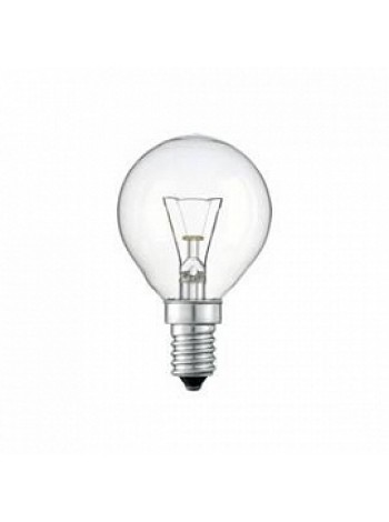 Лампа накаливания шар 60Вт Е14 прозрачная (ДШ 230-240-60) ТЭЛЗ