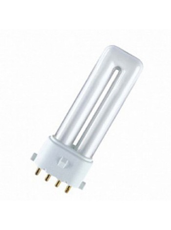 Лампа КЛЛ 9Вт 2G7 Dulux S/E 9W/827 4р 2700К теплый свет 150х34 4050300017655 OSRAM