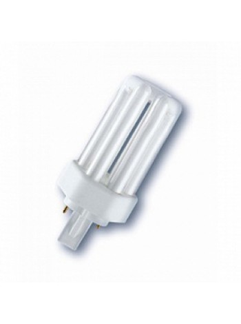 Лампа КЛЛ энергосберегающая 26Вт GX24d-3 Dulux T 26W/830 PLUS 3000К теплый белый свет 138х49 4050300342061 OSRAM