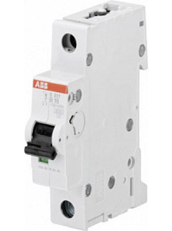 Автоматический выключатель модульный ABB S201 1п 63А B 6кA AC/DC (перемен./постоян.) (2CDS251001R0635)
