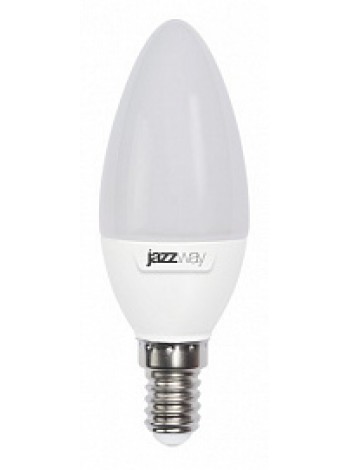 Лампа светодиодная 9Вт Е14 C37 5000K 820Лм матовая 230В свеча 50Гц PLED-SP .2859488 Jazzway
