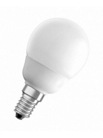 Лампа КЛЛ 9Вт DSST CL P 9W/827 Е27 2700К шар, теплый 4008321844729 56х98 OSRAM