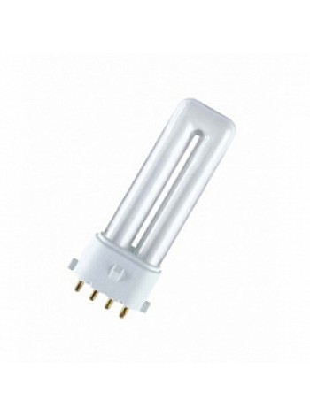 Лампа КЛЛ энергосберегающая 11Вт 2G7 Dulux S/E 4р 3000К белый свет 215х34 4050300589374 OSRAM