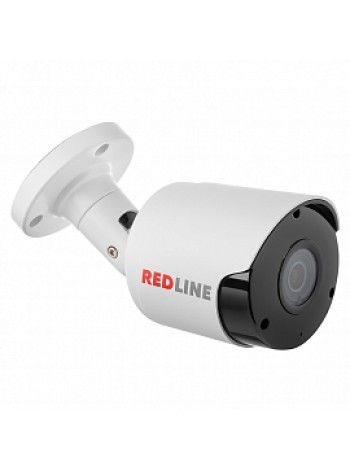 Видеокамера уличная IP цилиндрическая 2Мп 2,8мм POE Звук RedLine RL-IP12P-S.eco