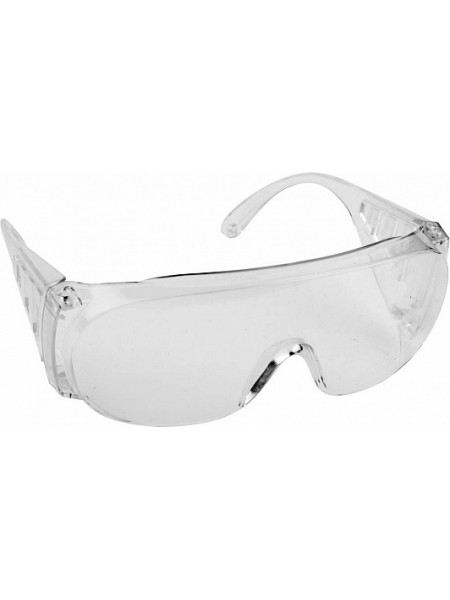Очки защитные, поликарбонатная монолинза с боковой вентиляцией, прозрачные DEXX 11050