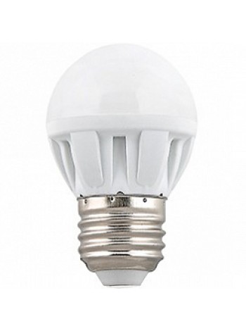 Лампа светодиодная 5Вт E27 G45 2700К матовая 220В шар Light TF7W50ELC ECOLA