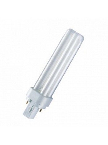 Лампа КЛЛ энергосберегающая 26Вт G24D-3 Dulux D 26W/830 3000К теплый белый свет 172х34 4050300025711 OSRAM
