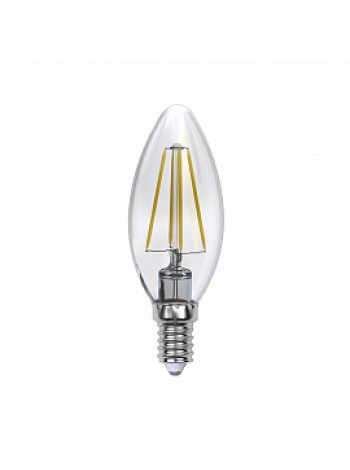 Лампа светодиодная 5Вт E14 C35 4000К 450Лм прозрачная 200-250В свеча Air DIM UL-00002862 Uniel