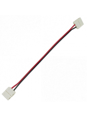 Ecola LED strip connector соед.кабель с двумя 2-контактный зажимными разъемами 10мм 15см SC21C2ESB /уп3шт/