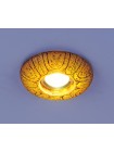 Встраиваемый светильник со светодиодами 3040 желтая подсветка (YL/Led) Elektrostandard