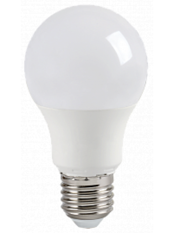Лампа светодиодная 7Вт E27 A60 4000К 630Лм матовая 230В грушевидная ECO LLE-A60-7-230-40-E27 IEK
