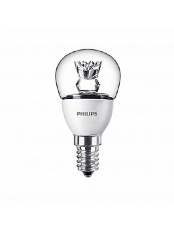 Лампа светодиодная 4Вт E14 P45 2700К 250Лм прозрачная 230В шар 871869647522500 Philips