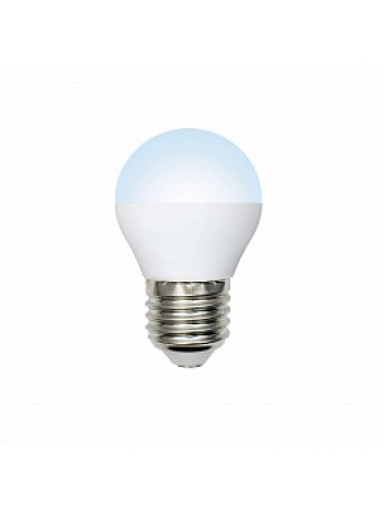 Лампа светодиодная 8Вт E27 G45 6500К 600Лм матовая 200-250В шар Optima UL-00001776 Volpe