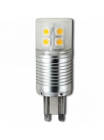 Лампа светодиодная 4,1Вт G9 JC 2800К 220В кукуруза Premium G9SW41ELC ECOLA