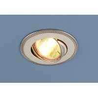 Точечный светильник 870 MR16  PS/N перл. серебро/никель Elektrostandard