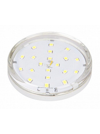 Лампа светодиодная 6,0Вт GX53 PLED-ECO-GX53 5000К 460Лм прозрачная холодный .2852090 Jazzway