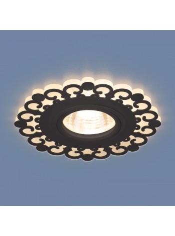Точечный светодиодный светильник 2196 MR16 BK черный Elektrostandard