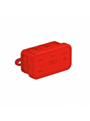 Коробка распределительная A6, 80x43x36 мм, красная 2000003 OBO Bettermann