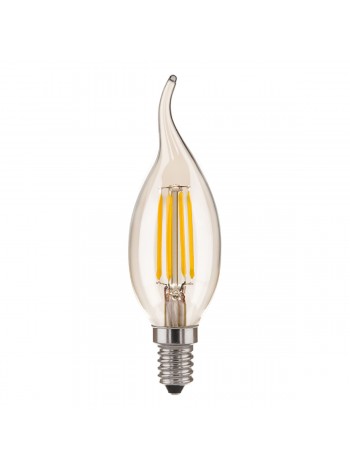 Светодиодная лампа Свеча на ветру BL120 6W 4200K E14 (CW35 прозрачный) Elektrostandard