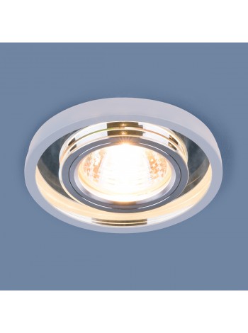 Точечный светодиодный светильник 7021 MR16 SL/WH зеркальный/белый Elektrostandard
