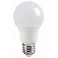Лампа светодиодная 9Вт E27 A60 6500К 810Лм матовая 230В грушевидная ECO LLE-A60-9-230-65-E27 IEK